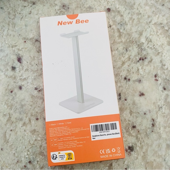 NEW Headphone Stand Electronic Accessories Black - Picture 3 of 3